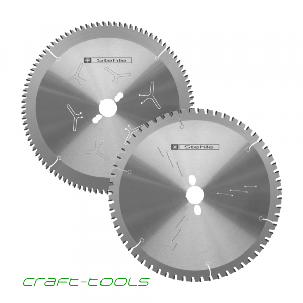 Multimaterial Sägeblatt-Set, Ø 160x20 TR-F und WS-FA, 2-teilig