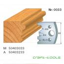 Stehle 50403033 Nr.033 Profilmesser 40x45x4 mm Komplett